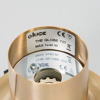 Joe Colombo, a 21st century 'The Globe 727' wall light, for Oluce.