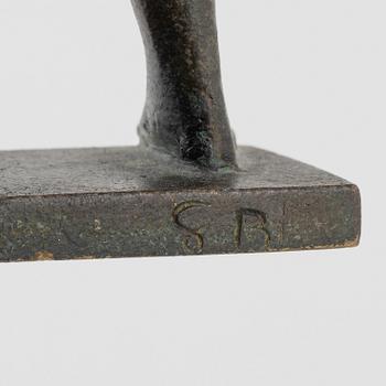 Stig Blomberg, a bronze sculpture, signed.