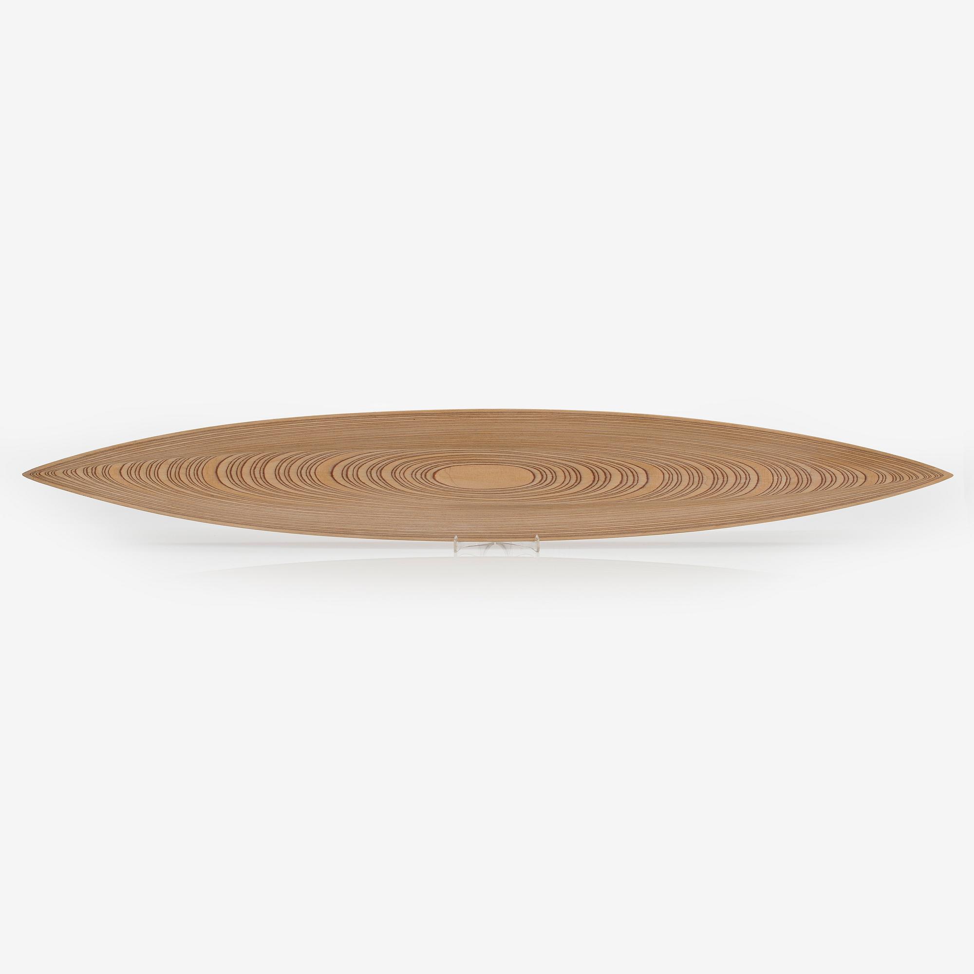 Tapio Wirkkala, A plywood dish, unsigned.