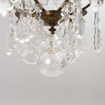 Chandelier, Rococo style, 20th century,.