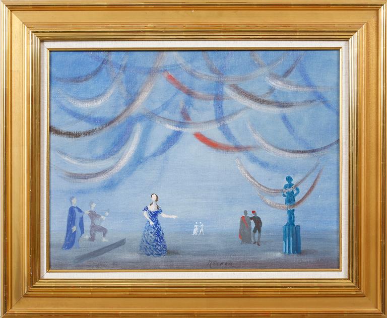 STELLAN MÖRNER, oil on canvas, signed.