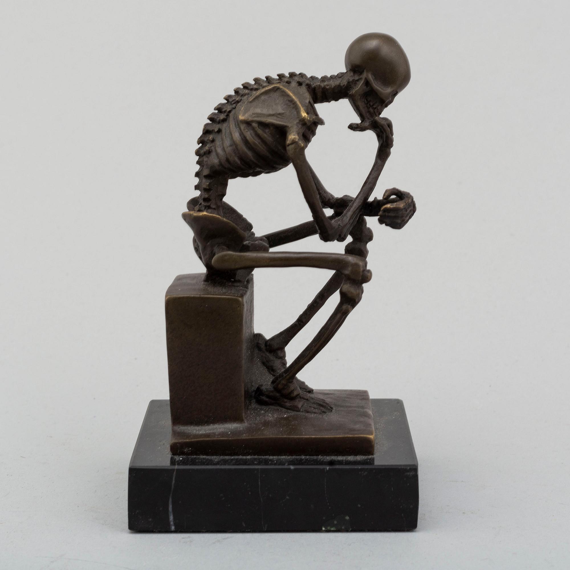 MAX MILO, SKULPTUR, brons, signerad Milo. Gjutarstämpel.