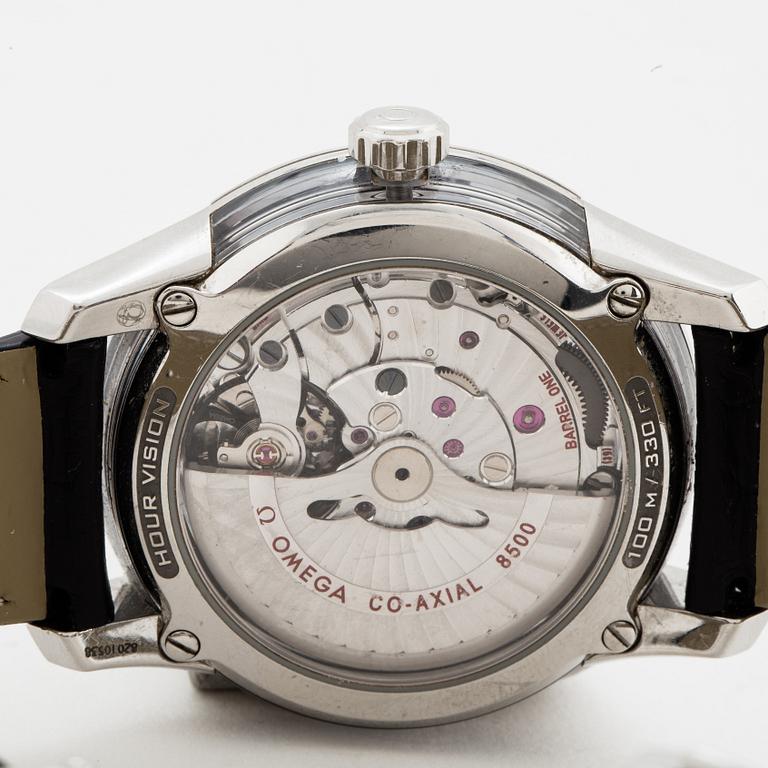 Omega, De Ville, Hour Vision Co-Axial, wristwatch, 41 mm.