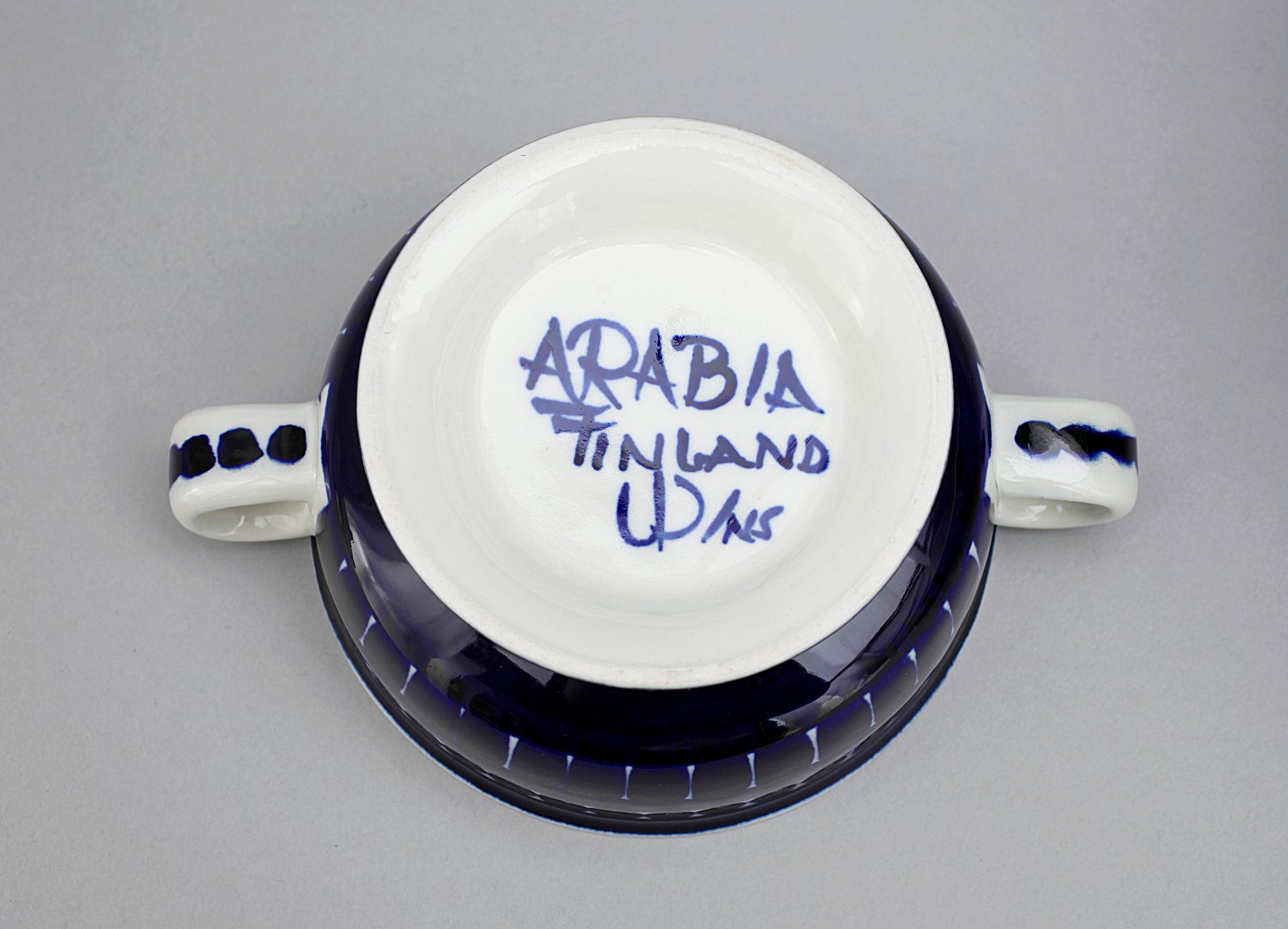 SERVIS, 52 delar, porslin, "Valencia", Ulla Procopé, Finland, 1970-tal.