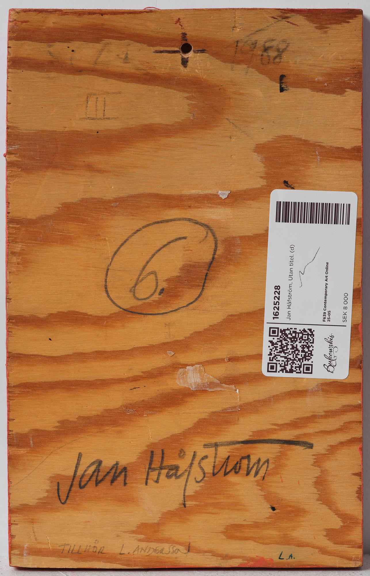 Jan Håfström, Untitled.