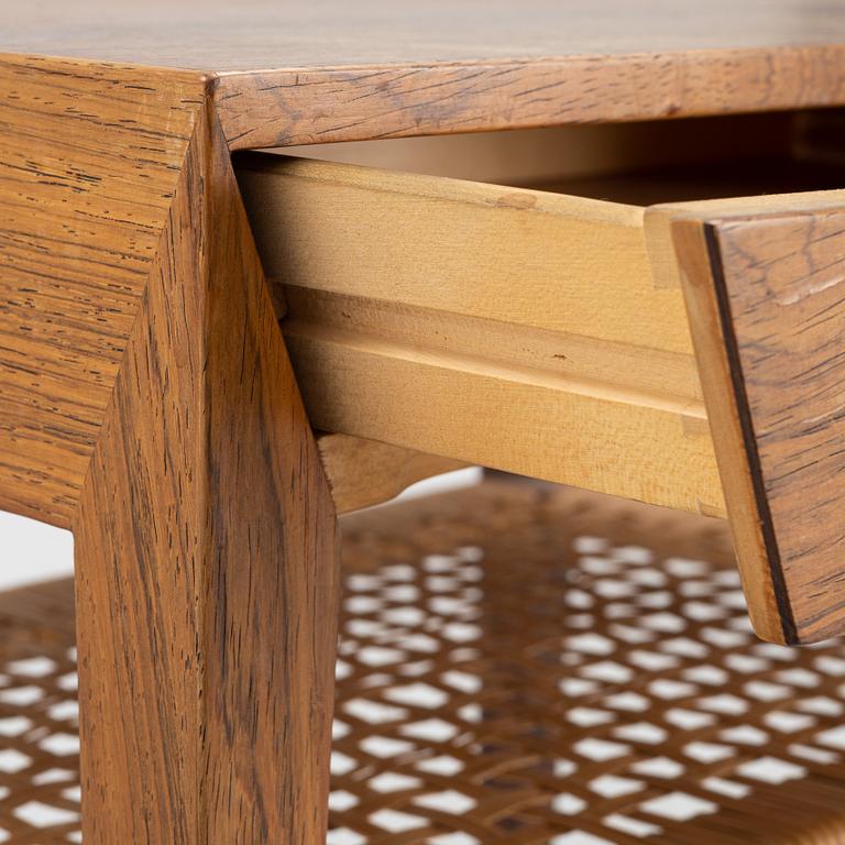 A rosewood bedside table by Severin Hansen jr. Haslev, 1950's/60's.