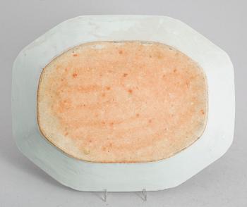 STEKFAT, porslin, Kina, 1800-talets första hälft.