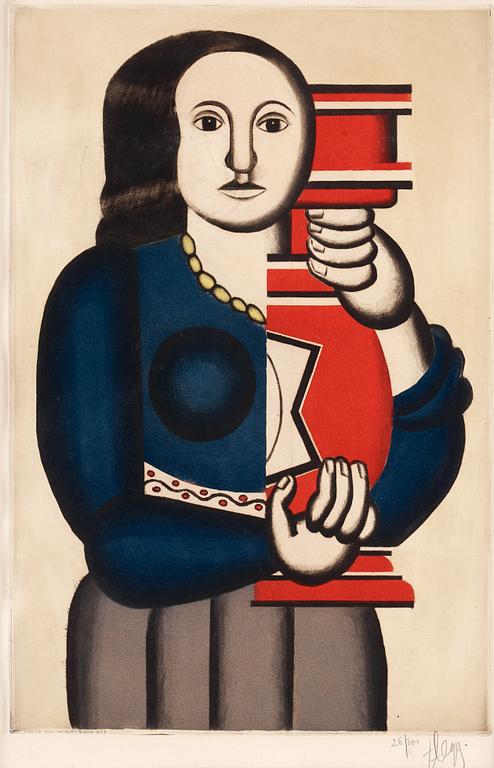 Fernand Léger (After), "Femme à la cruche".