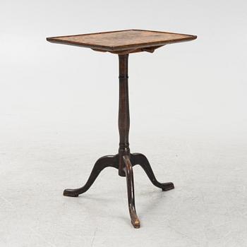 Folding table, Kopparberg, first half of the 19th century.