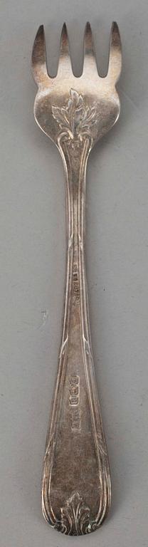 OSTRONGAFFLAR, 12 st, silver, Sheffield 1921. England. Tot. vikt ca 317,3 gr.