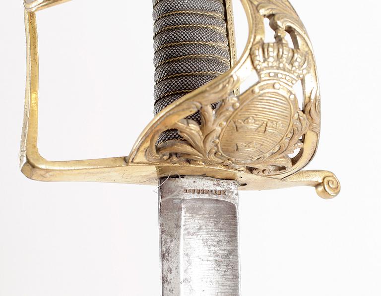 SABEL, 2 st, Sverige, 1800-talets första hälft.