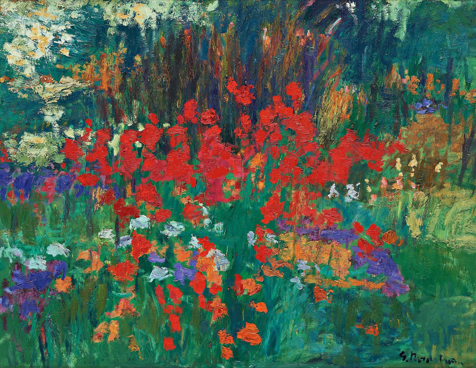 Gerhard Nordström, Flowerbed.