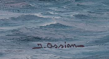JOHAN OSSIAN-ANDERSSON, olja på duk, signerad.