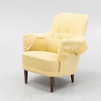 Carl Malmsten, a 'Samsas' armchair, O.H. Sjögren, second half of the 20th Century.