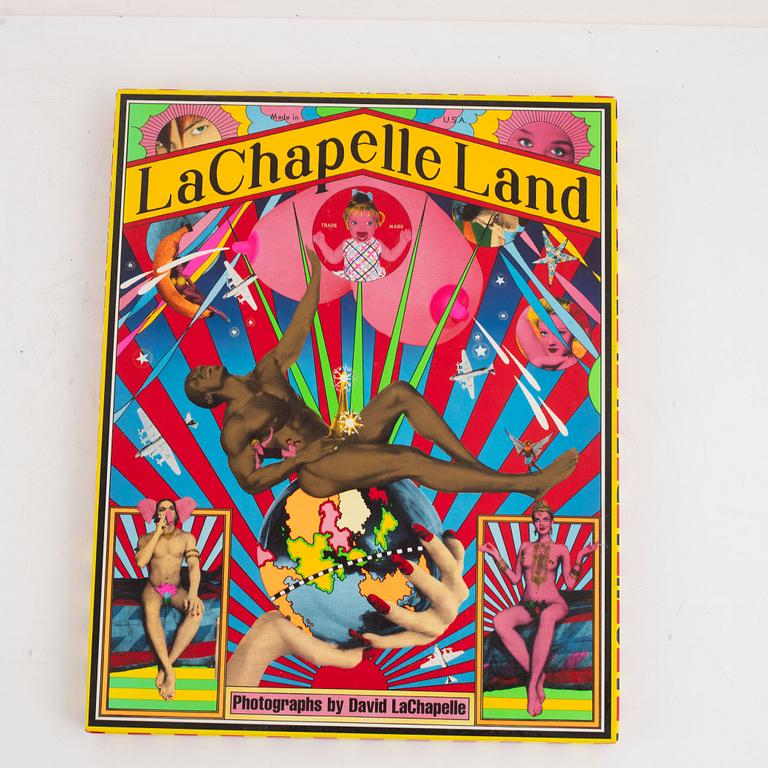 David LaChapelle and Pierre et Gilles, collection of photo books, 2 volumes.