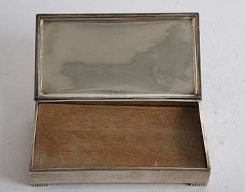 CIGARETTSKRIN, silver, Stockholm 1951.