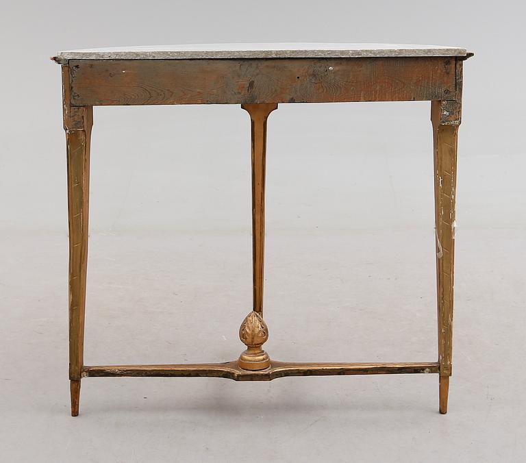 KONSOLBORD, gustaviansk stil, 1900-talets första hälft.