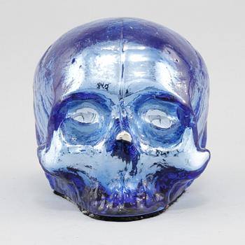 SKULPTUR, glas, Ludwig Löfgren, Kosta Boda, signerad, 1900-talets sista del.