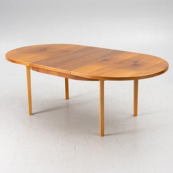Dining table, walnut, 1960s.