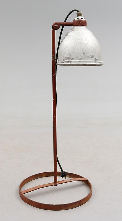 GOLVLAMPA, "Bygge lampan", Bröd. Johansson auto-metall, Skellefteå, 1900-talets mitt.