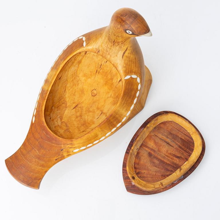 Thore Sunna, Lockask/ripa, signerad, före 1999.