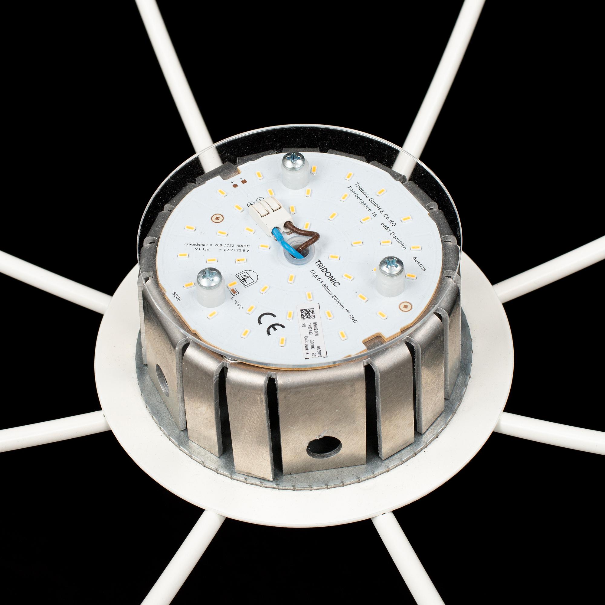 a 'Hoop' ceiling lamp by Front design for Zero.