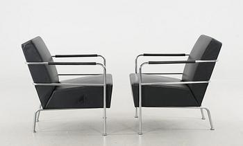A PAIR OF GUNILLA ALLARD ARMCHAIRS, "Cinema", Lammhults Möbel AB, 1997.