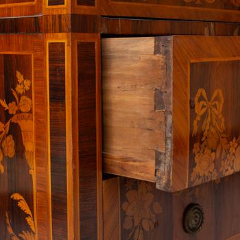 A chest of drawers, Italy, circa 1800.