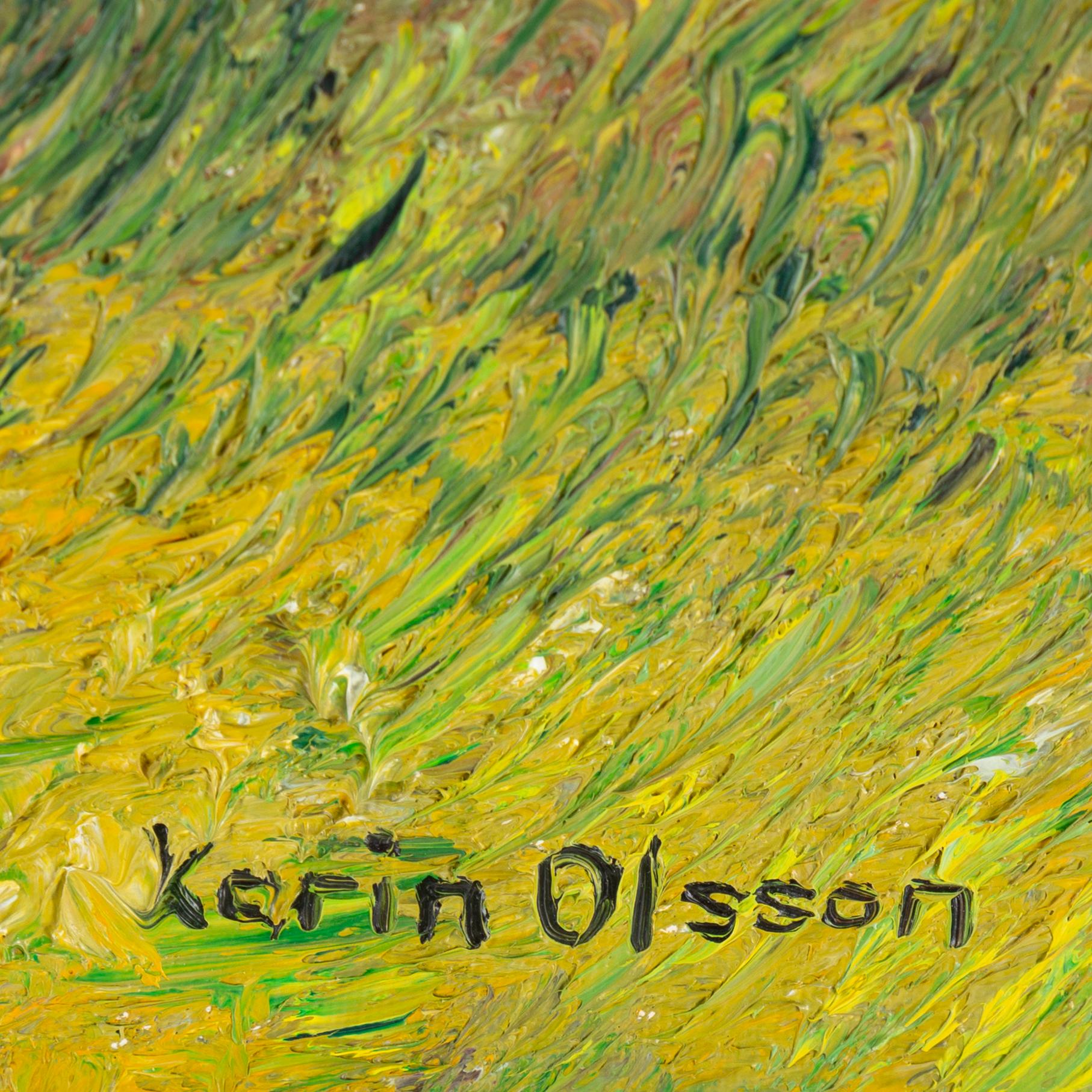 Karin Olsson, oil on canvas, signed.