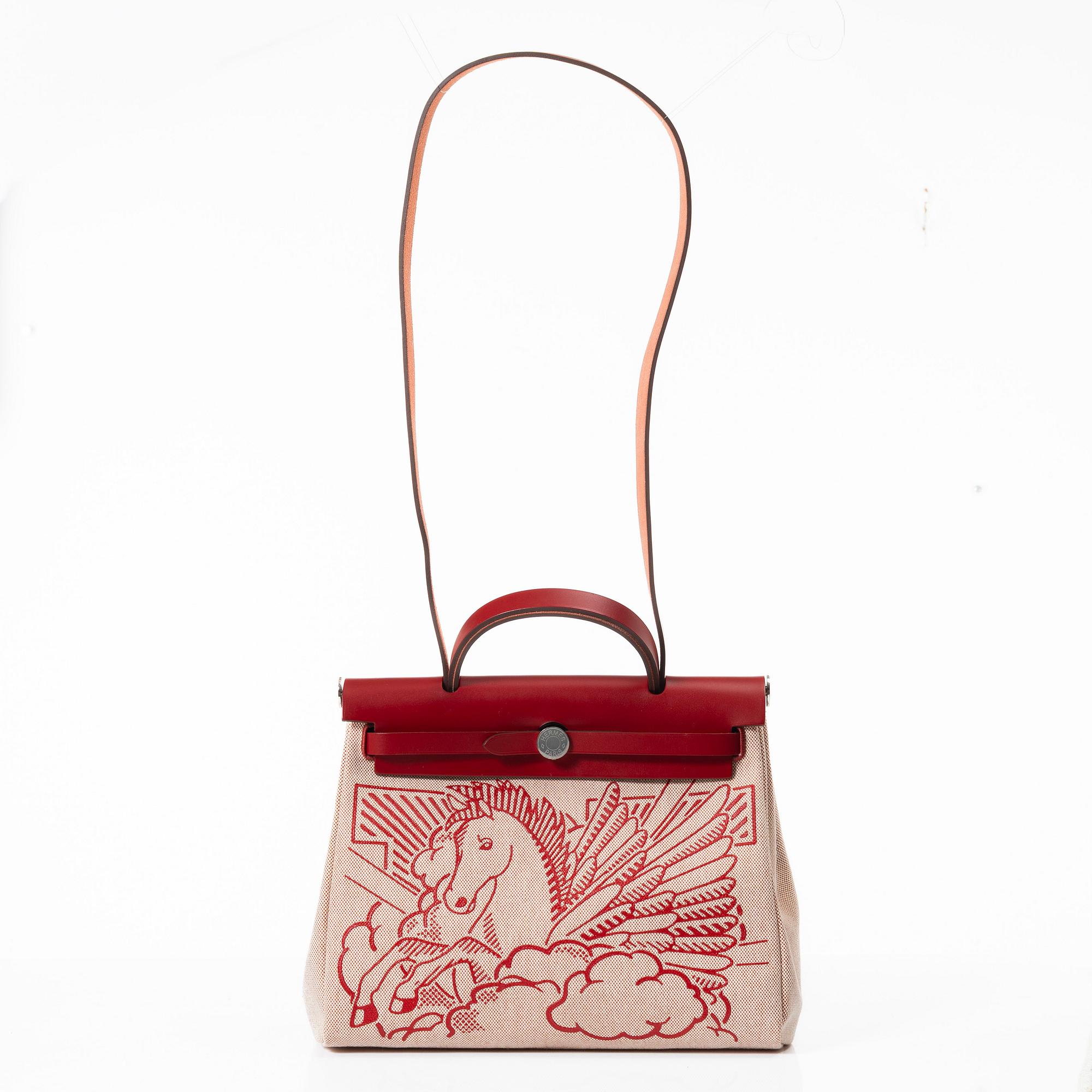 Hermès, Bag, "Herbag Zip Pegase", 2021.