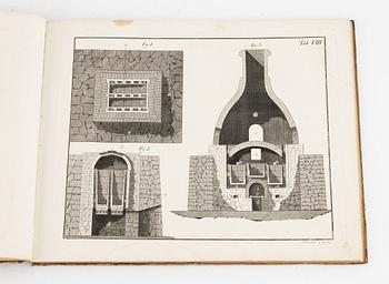 Bergwerks-lexicon 1788-9 med atlasdelen, sonsonens exemplar.