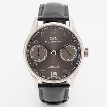 IWC, Portugieser, wristwatch, 42.3 mm.