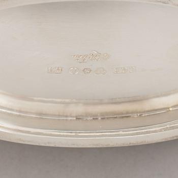 Eric Råström, skål, silver, CG Råström, Stockholm 1957.