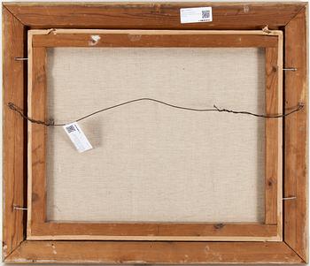 OKÄND KONSTNÄR 1800-TAL , olja på duk, sign E. Dahlberg och daterad -69.