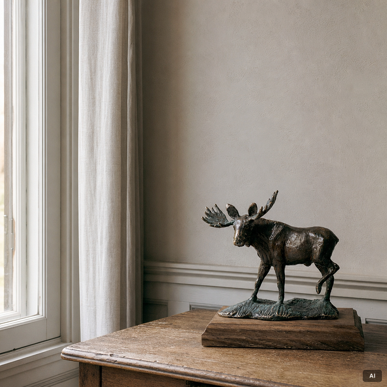 Torbjörn Forsberg, Moose bulls, 2 pcs.