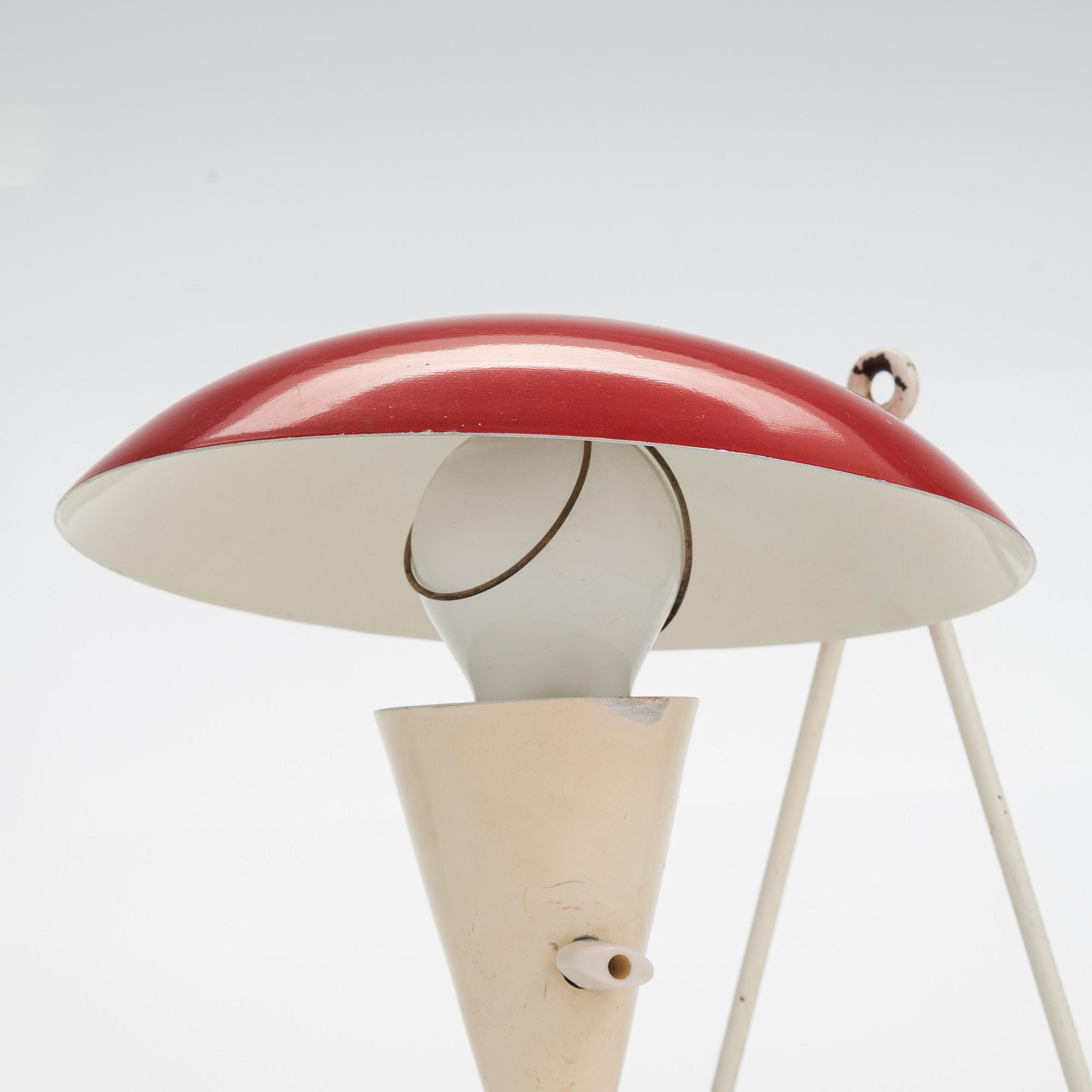 Wall lamp / table lamp, model EV 57, Itsu, mid-20th century.