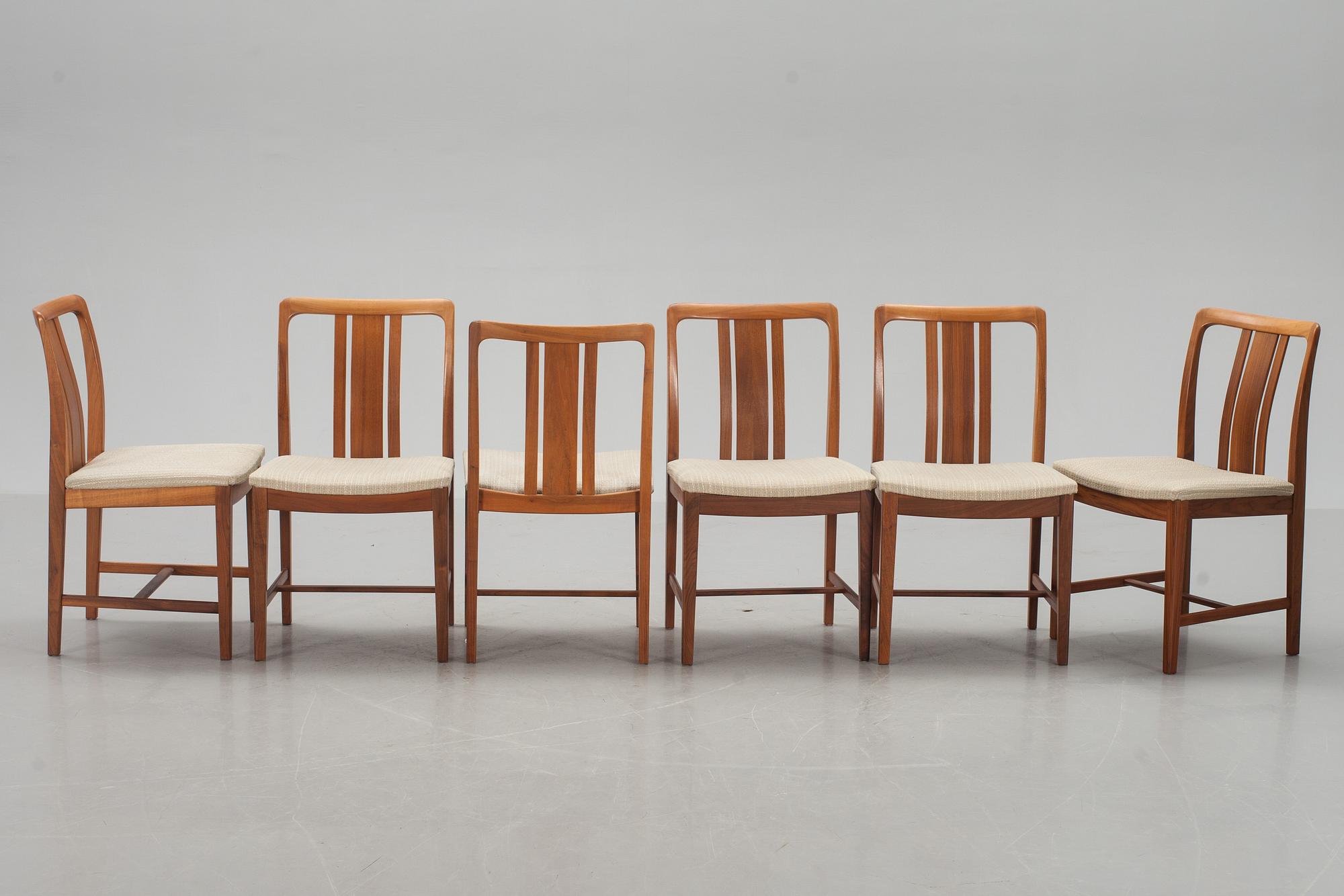 MATGRUPP, 7 delar. AB Linde Nilsson, Lammhult. 1960-tal.