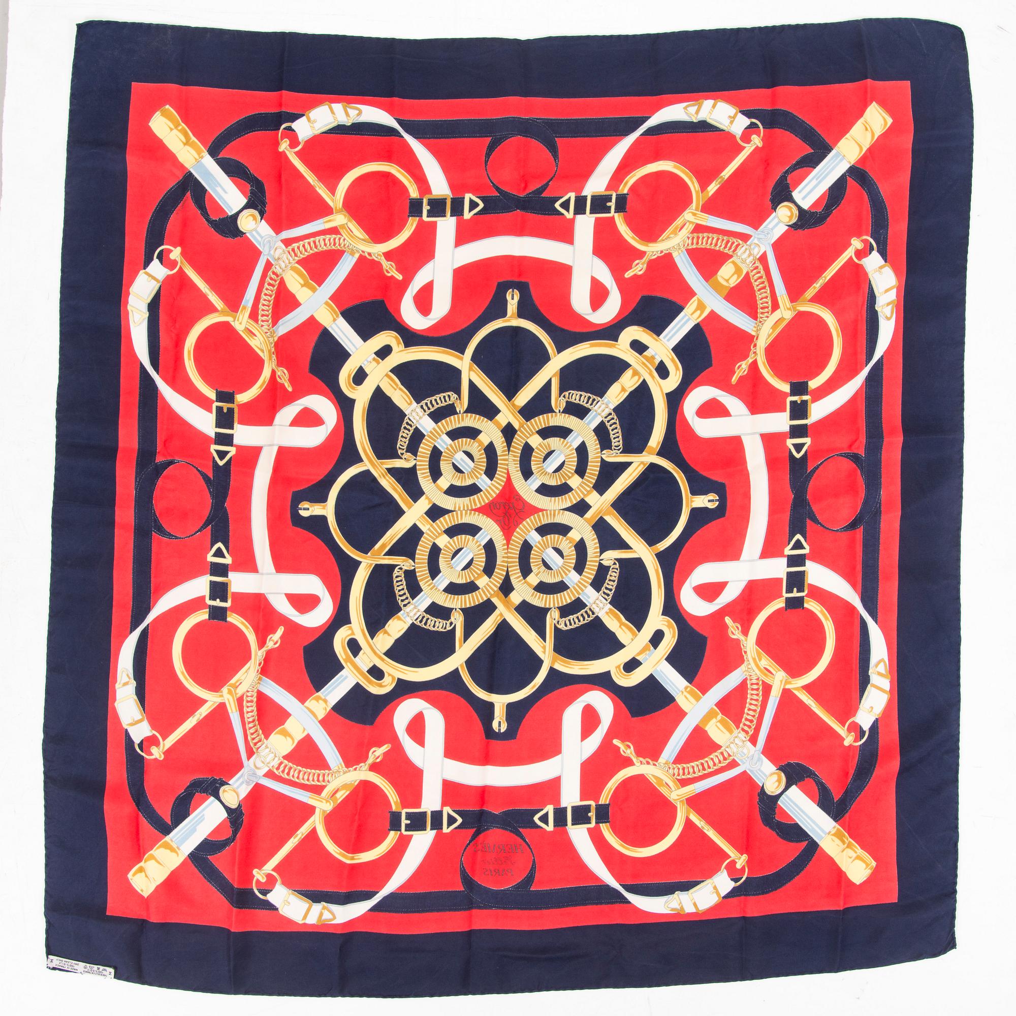 Hermès, huivi, "Eperon d'Or".