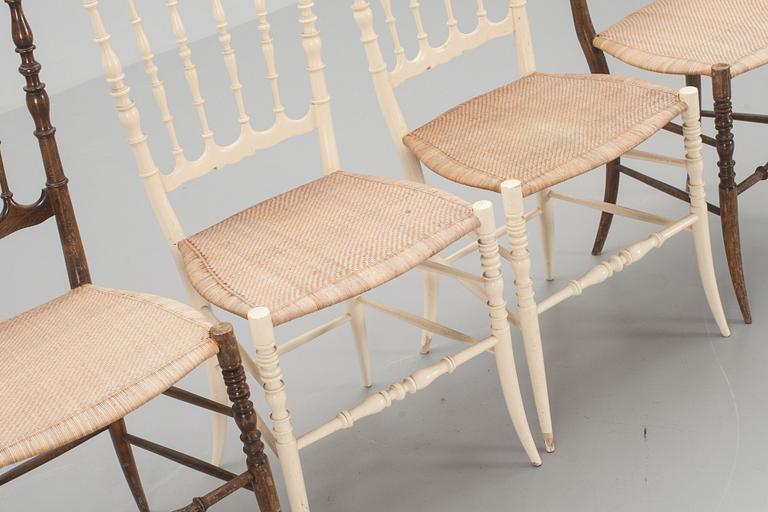 STOLAR, 4 stycken, Italien 1900-tal.