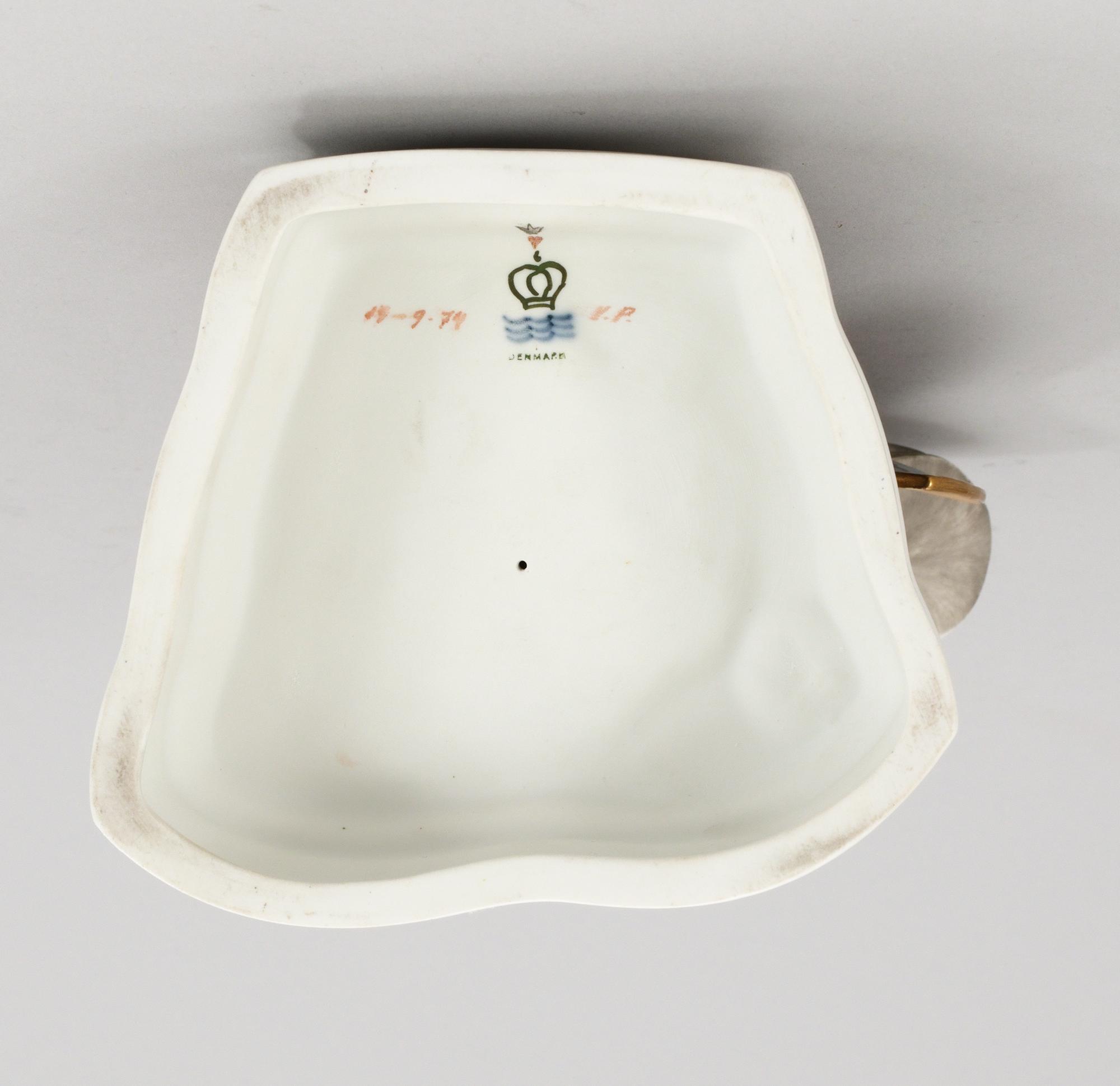 A Gerhard Henning 'Fairy-Tale II' porcelain figure, Royal Copenhagen, dated 19-9-74.