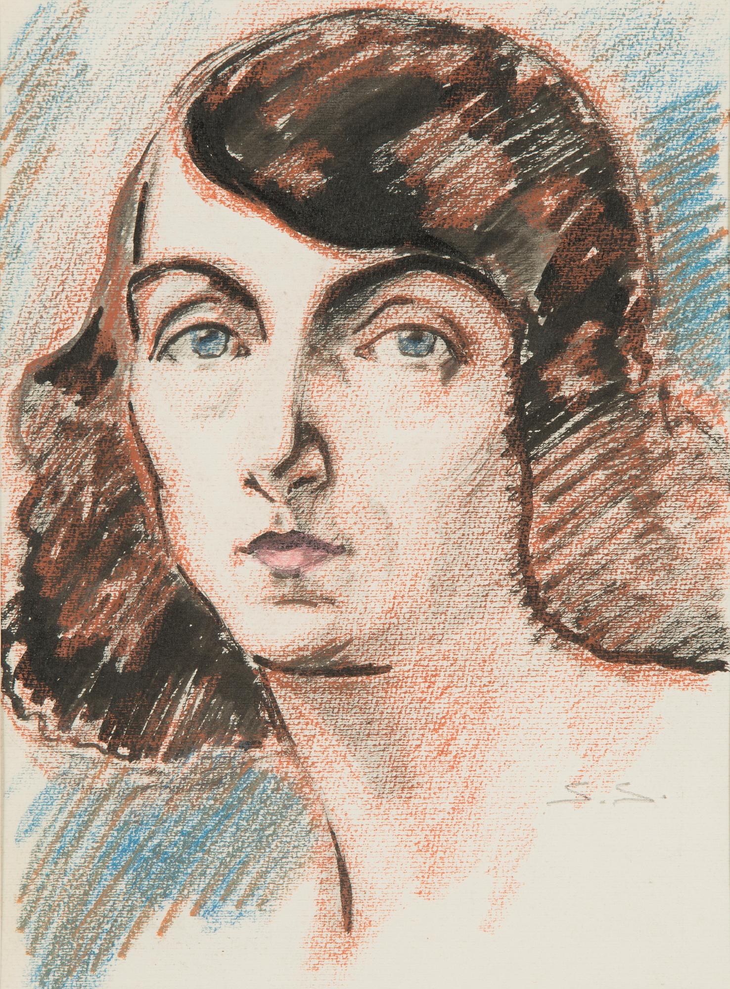 Santeri Salokivi, Portrait of Majsi Salokivi.