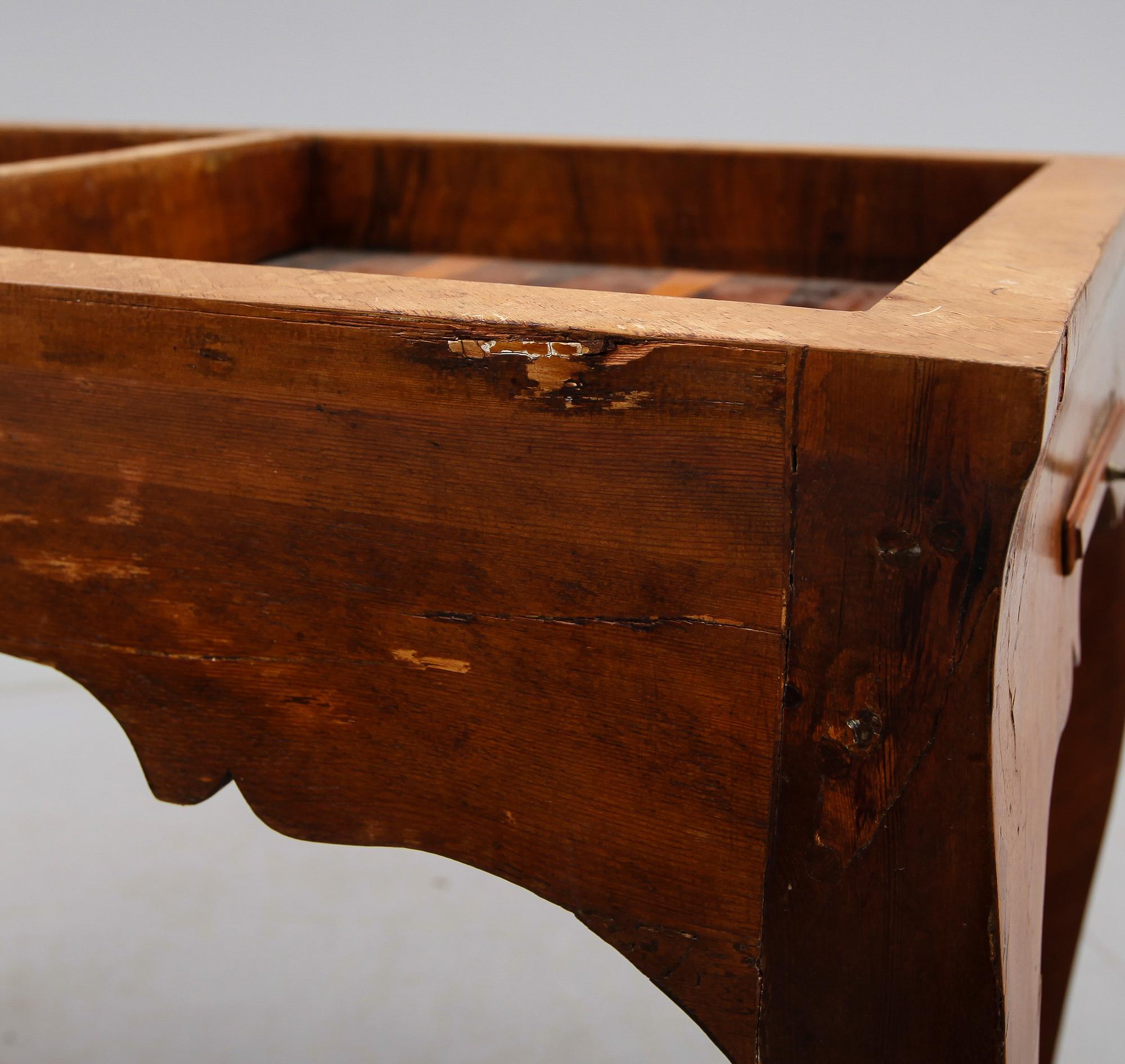 SPELBORD, rokoko, 1700-tal.