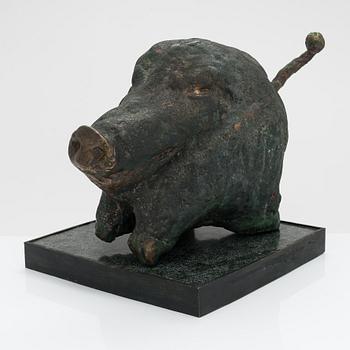 Ahti Seppet, a bronze sculpture, signed.