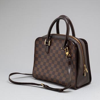 LOUIS VUITTON, a 'Triana' Damier Ebène bag.