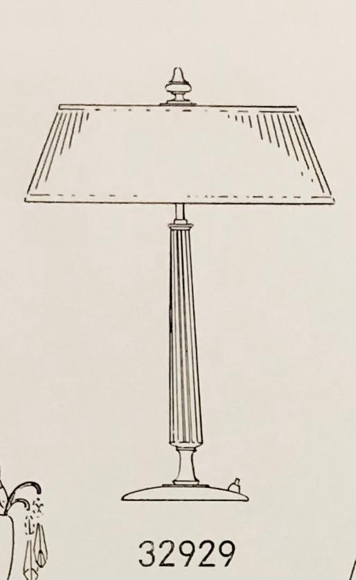 Bertil Brisborg, bordslampa, modell "32929", nordiska Kompaniet 1950-tal.