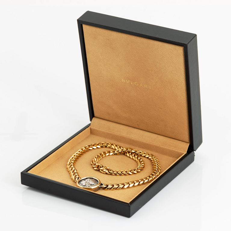A Bulgari "Monete" necklace.
