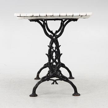 Garden table, early 20th century.