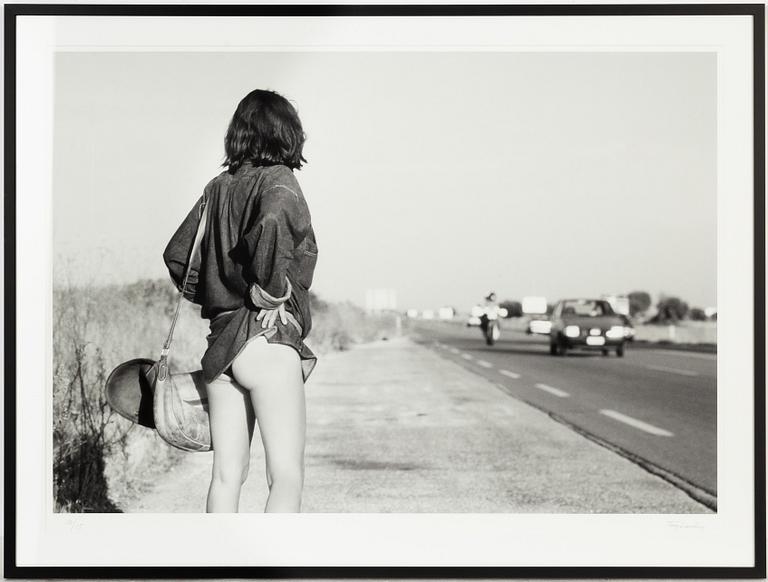 Tony Landberg, pigment print, signerad 10/15.