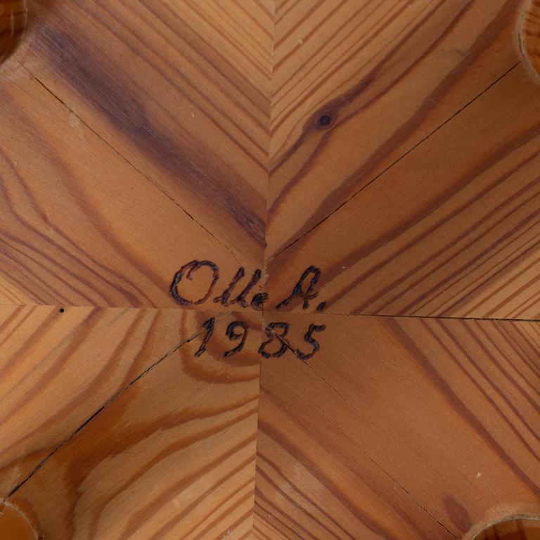 A stool, 1985.