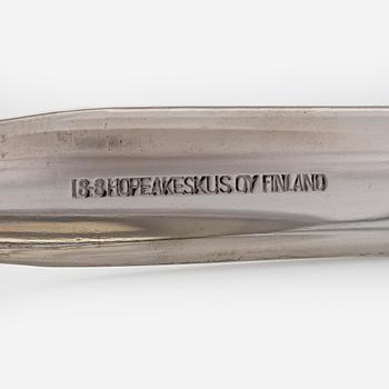 Tapio Wirkkala, a 20-pcs steel set of 'Caravelle' cutlery for Hopeakeskus Oy Finland.